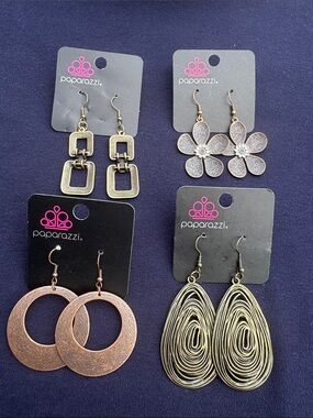NWT bundle of 4 pairs of earrings